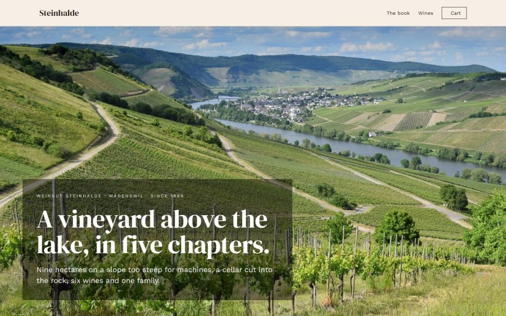 Vorlage Weingut